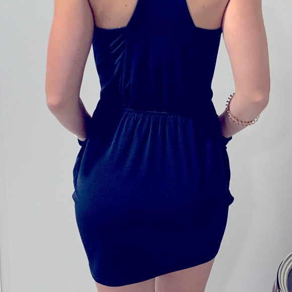 BCBGeneration Navy Dress. Size XS - Picture 3 of 5